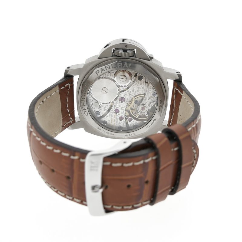 Image 13 of Panerai Luminor Marina Titanium PAM00177; Mechanical men's watch