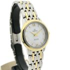 Image 3 of Omega De Ville Prestige; 18k gold/steel women's watch