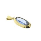 Image 4 of Gold pendant with topaz