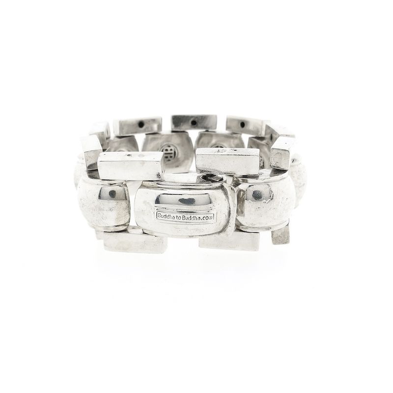 Image 7 of Silver Buddha to Buddha bracelet; Batul