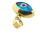 Image 6 of Gold pendant with Nazar (Lucky Eye)