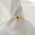 Image 3 of Gold subtle ring with knot