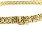 Image 5 of Vintage gold fantasy link bracelet | 19.5 cm