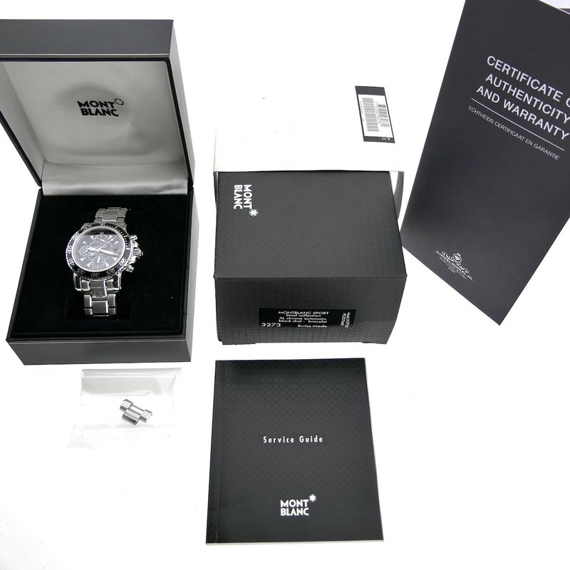 Image 17 of Montblanc Meisterstück Sport Chronograph 7034; Automatic men's watch