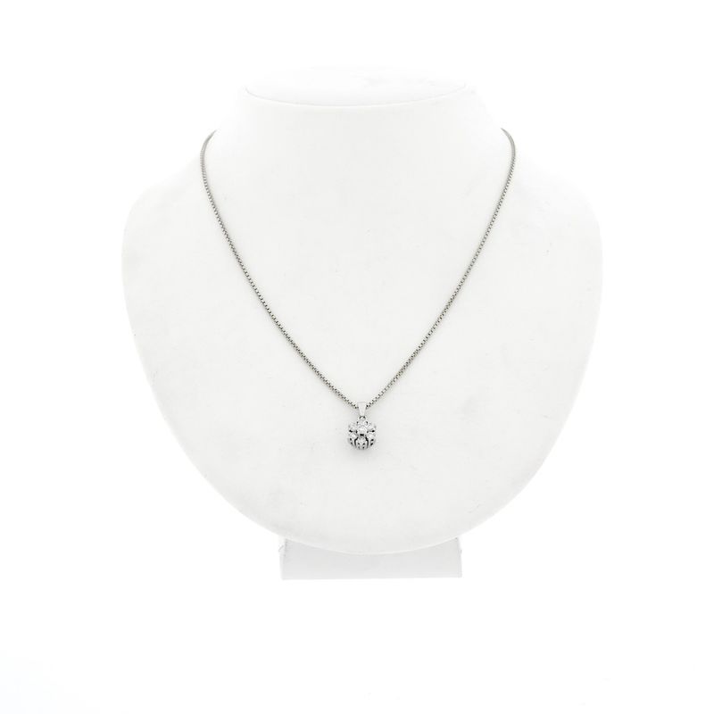 Image 4 of White gold pendant with diamonds | 0.40 ct.