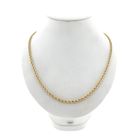 Image 1 of Twisted Gold Chain Necklace | 60.5 cm