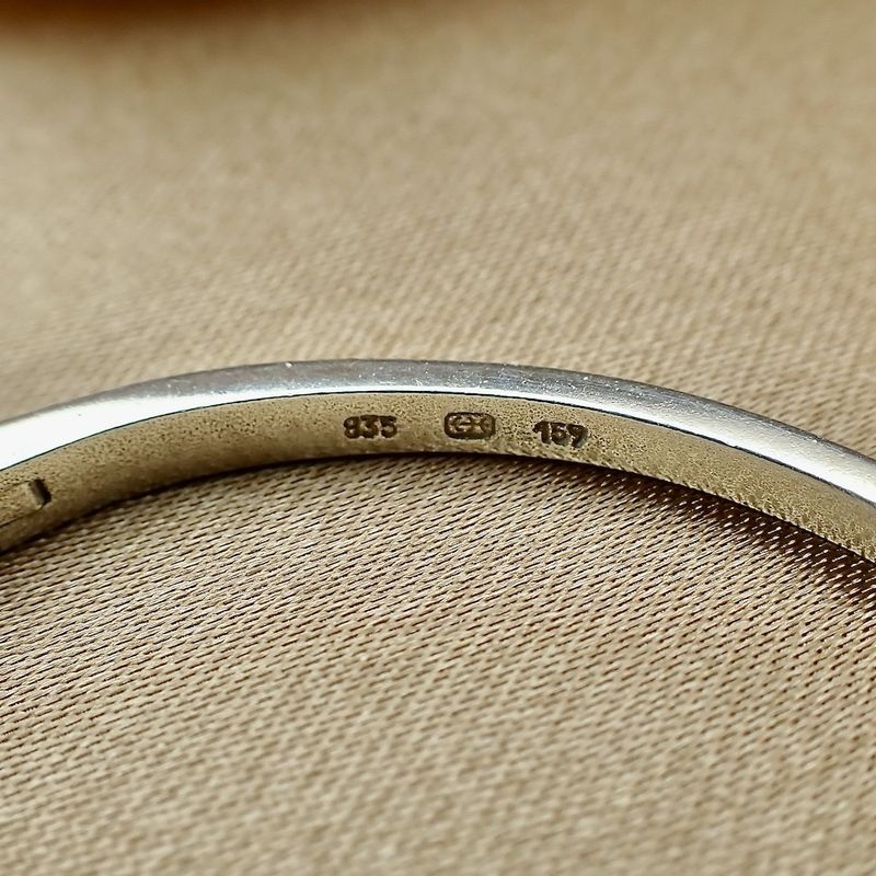 Image 6 of Silver fantasy slave bracelet | Ø 58 mm