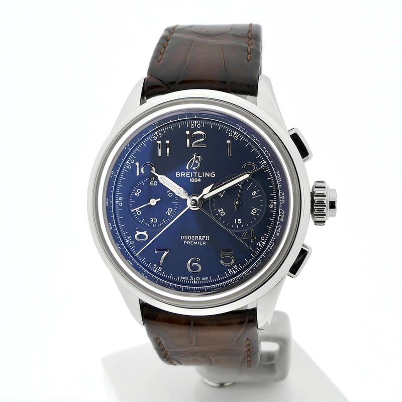 Image 1 of Breitling Premier B15 Duograph AB1510; Chronograph men's watch