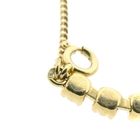 Afbeelding 9 van Vintage gouden armband met granaat | 18,5 cm
