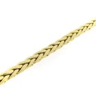 Image 6 of Two-tone gold foxtail link necklace