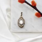 Image 2 of Antique/vintage gold pendant with diamond | Approx. 1.00 ct.