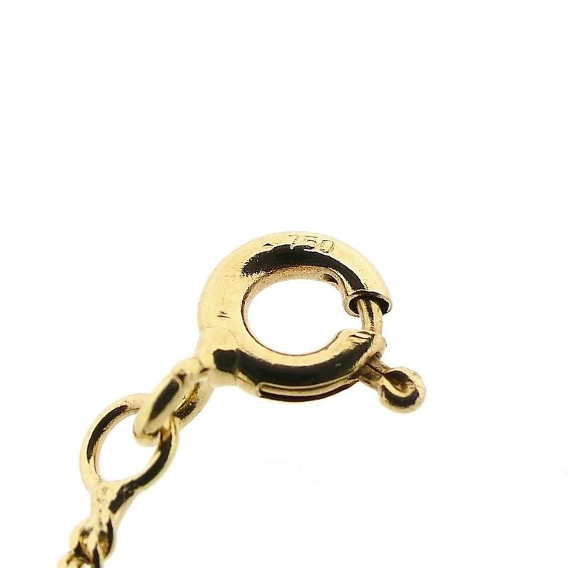 Afbeelding 5 van Gouden tennisarmband met smaragd en diamanten; 0,30 ct. 