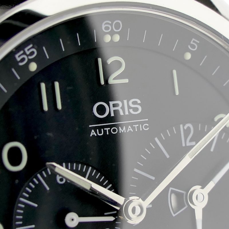 Image 5 of Oris Classic Worldtimer XXL 7513; Automatisch heren horloge met GMT