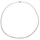Image 6 of 18K white gold mesh necklace | 45 cm