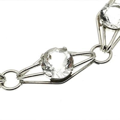 Image 2 of Silver fantasy bracelet set with zirconia stones