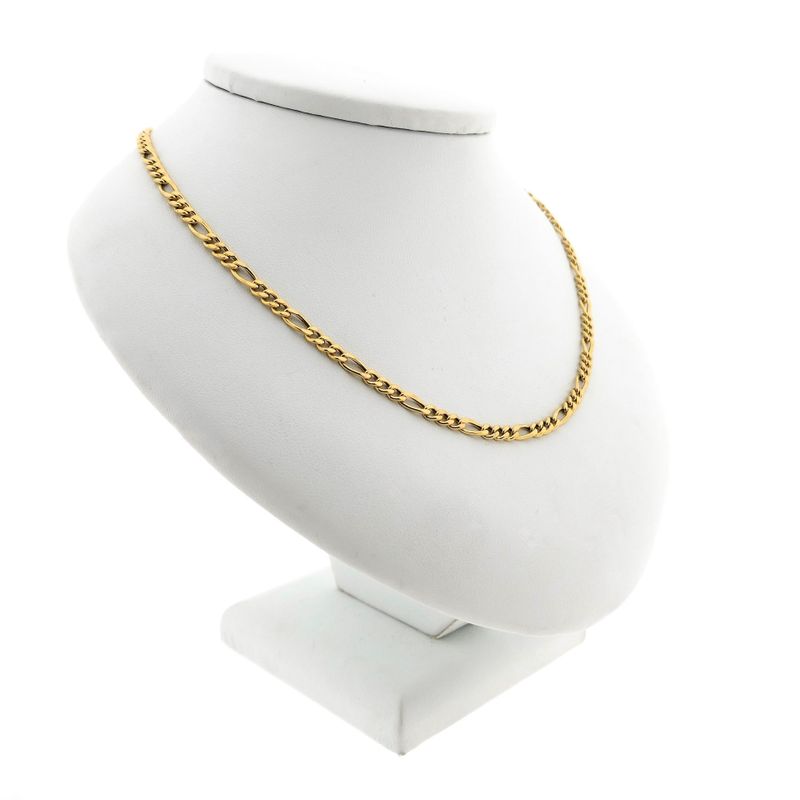 Image 6 of ASSOS Gold Figaro Necklace; 14 karat; 45 cm