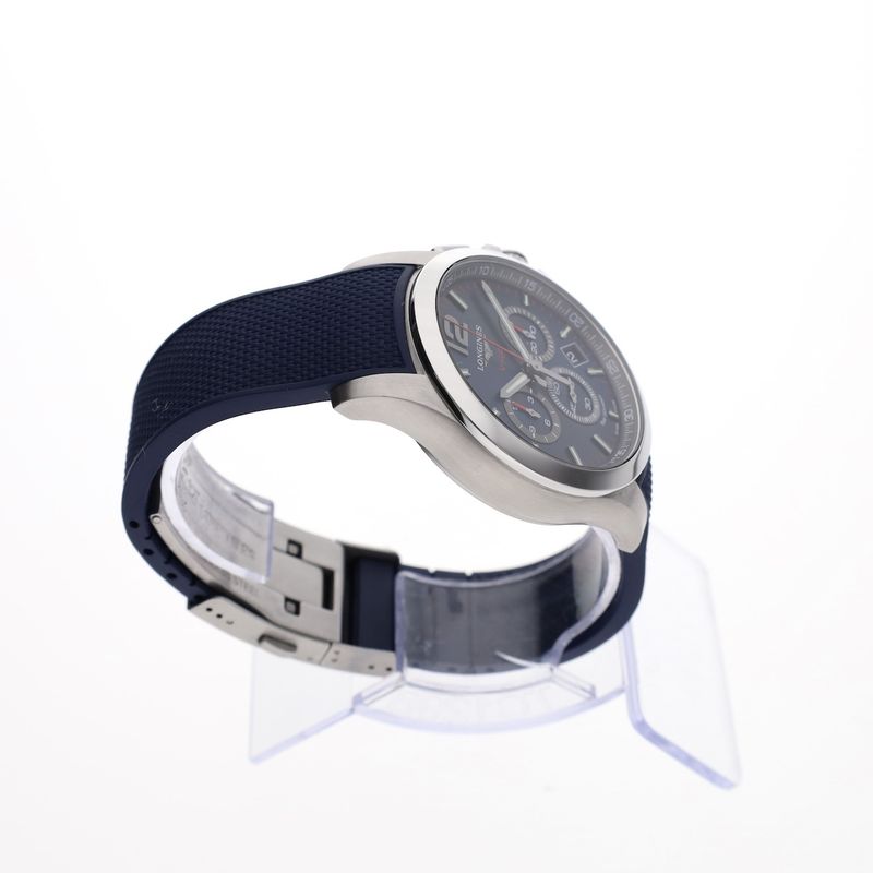 Image 18 of Longines V.H.P. Chronograph L3.717.4.96.9; Very high precision men's watch