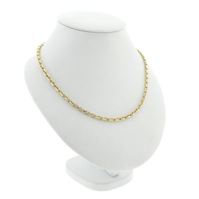 Gold anchor link necklace Image 2 of Gold anchor link necklace