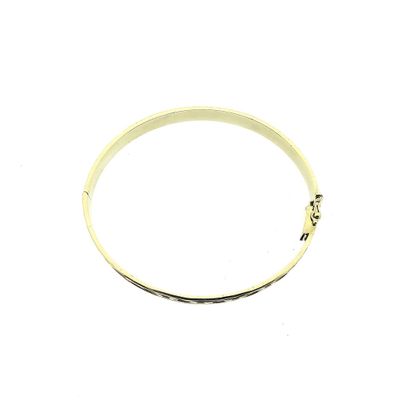 Image 2 of Gold slave bracelet with engravings