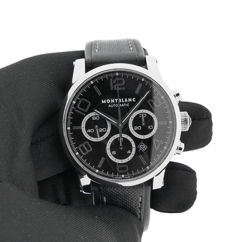 Image 8 of Montblanc Timewalker Meisterstück 7069; Automatic chronograph men's watch