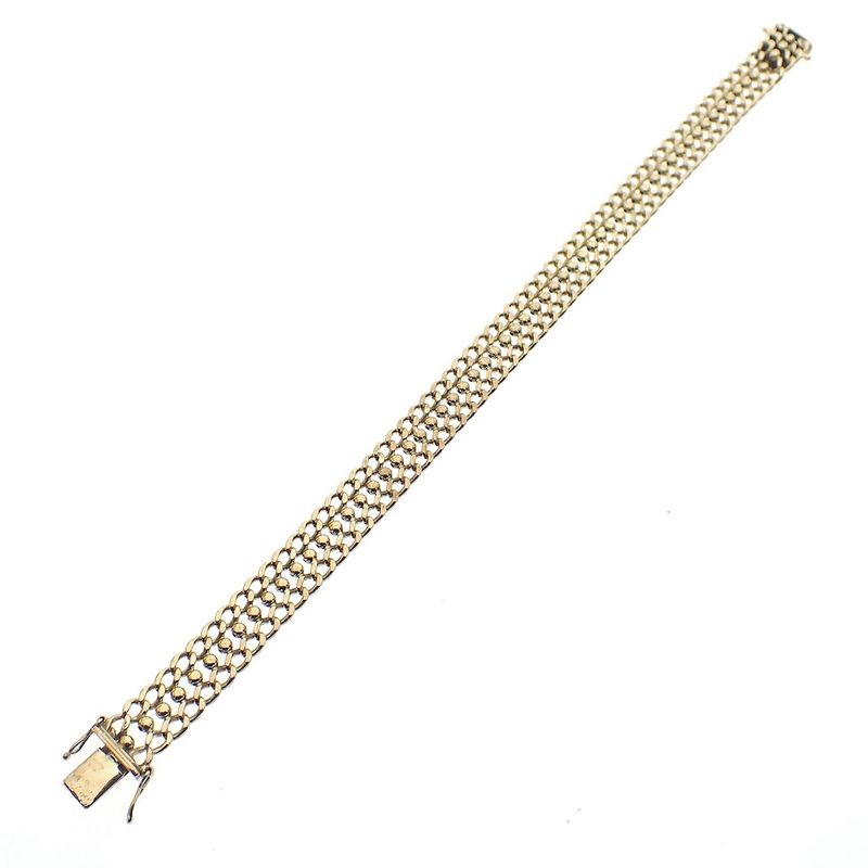 Image 8 of 8-karat fantasy link bracelet | 22 cm