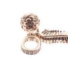 Image 5 of Pandora Moments dangle charm; Rose gold plated; Sparkling Pine Cone