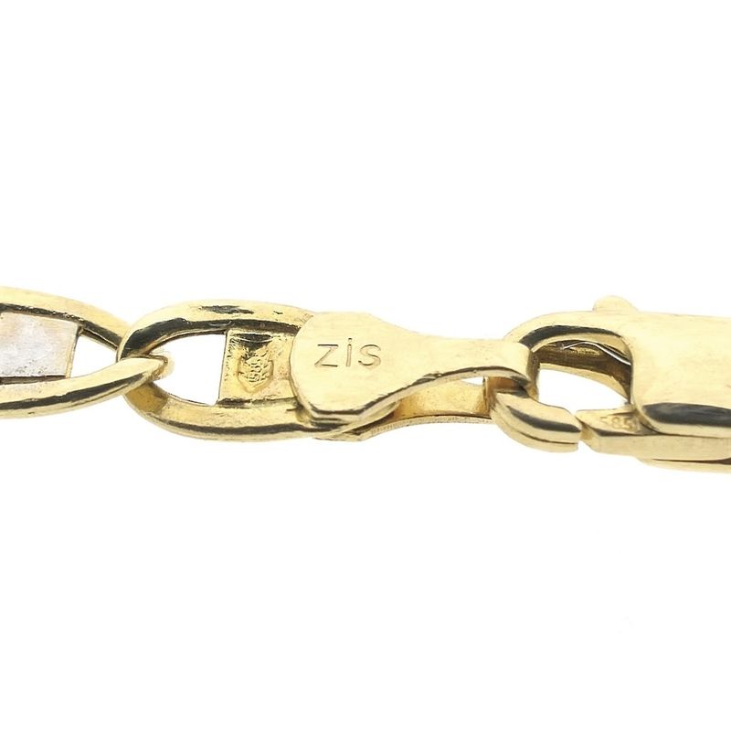 Image 5 of Gold navy link chain | 66 cm