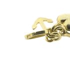 Image 5 of Gold pendant; Faith, hope, and love