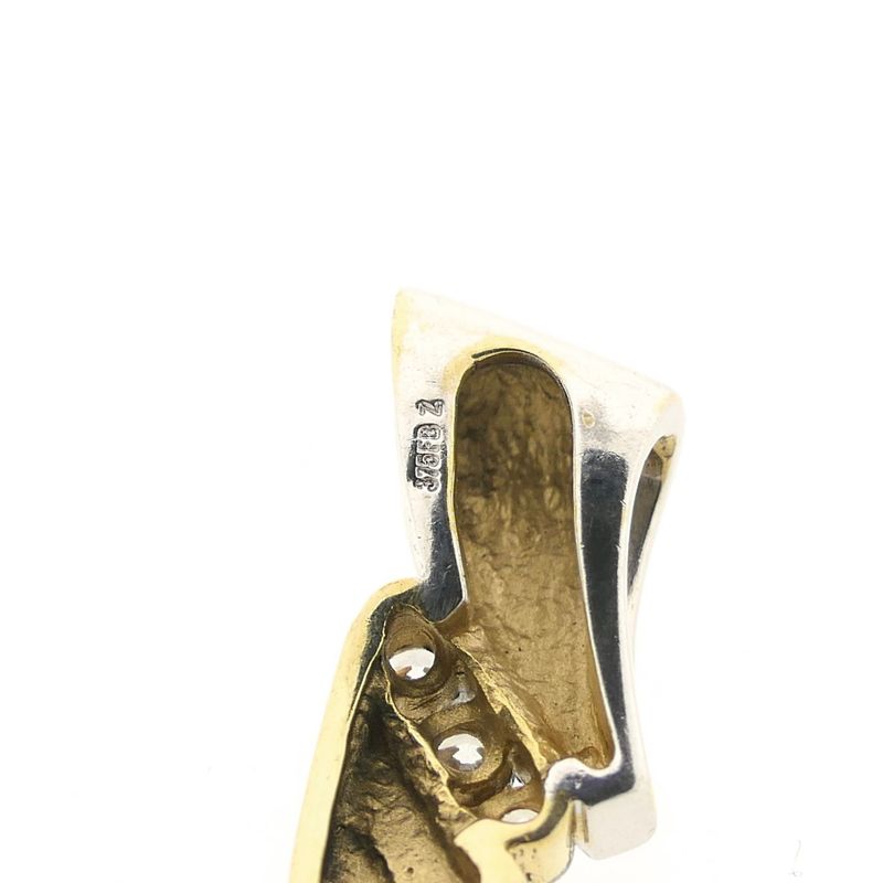 Image 6 of Bicolor pendant with zirconia