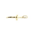 Afbeelding 9 van Gouden hanger van een kruis met corpus