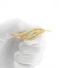 Image 9 of Vintage gold feather brooch