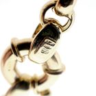 Image 9 of Gold jasseron link bracelet | 20 cm