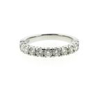 Image 2 of White gold ring with diamonds; 0.88 ct.