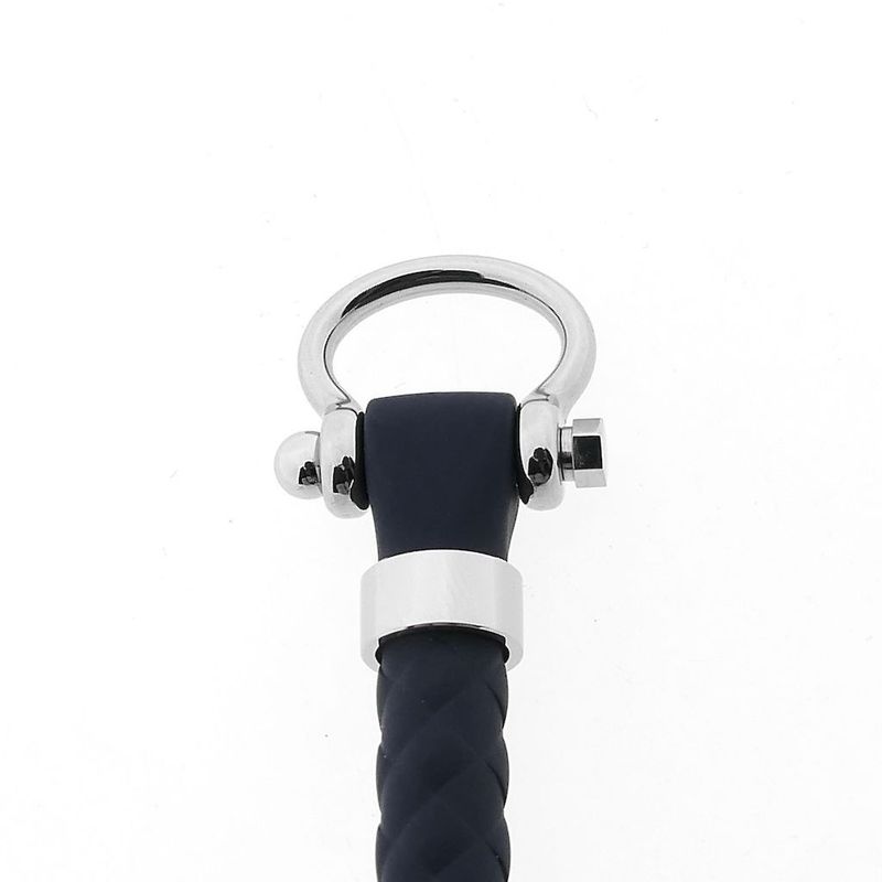 Image 8 of OMEGA Sailing Bracelet; Dark Blue; Rubber; (XL) 23 cm