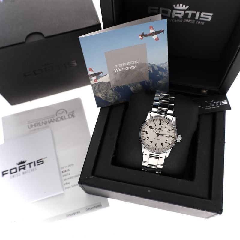 Image 6 of Fortis Flieger Automatic 35mm 621.10.148.1; Automatic Watch