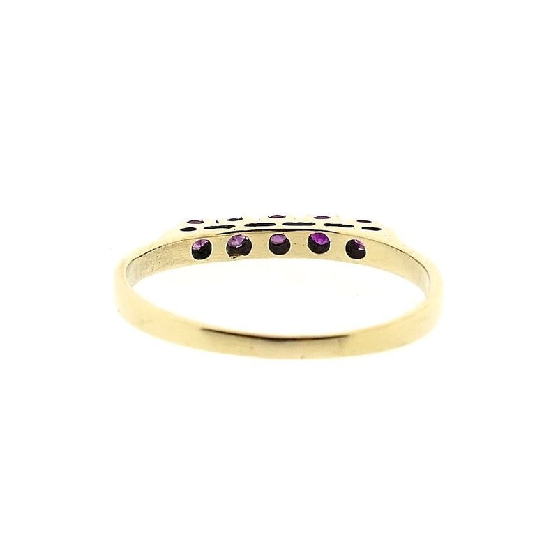 Image 4 of Gold Ring with Ruby