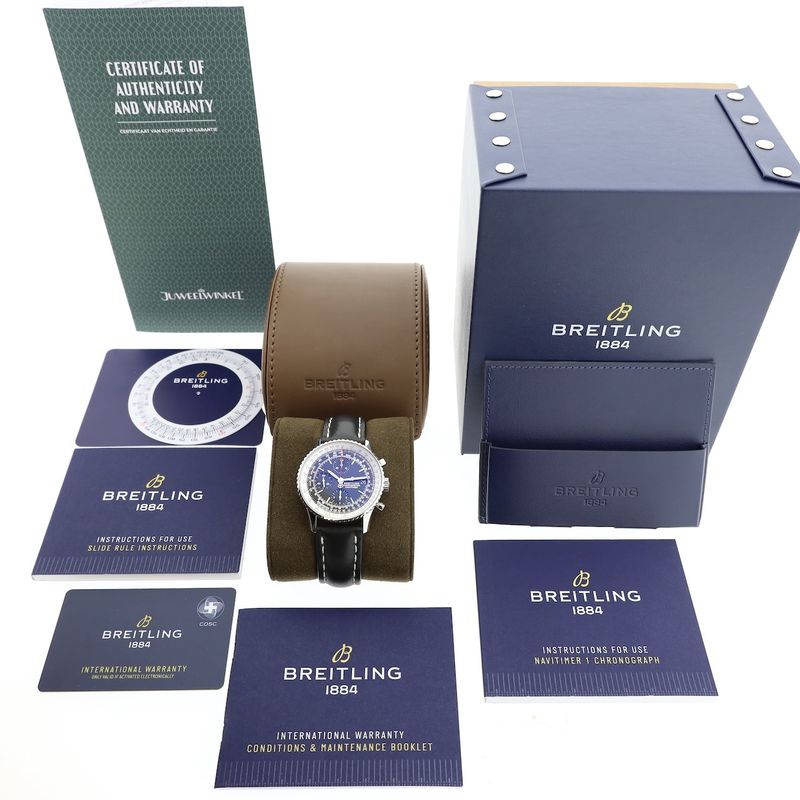 Image 18 of Breitling Navitimer Chronograph 41mm A13324; Automatic men's watch