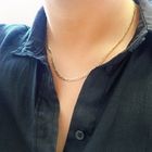 Image 2 of Gold Figaro link chain | 45 cm