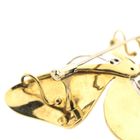 Image 6 of Two-tone gold brooch/pendant of a butterfly with enamel and diamond; 0.04 ct.