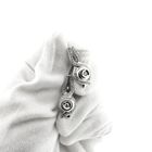 Image 6 of White gold earrings with diamonds; 0.59 ct.