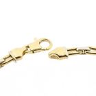 Image 4 of Bicolor Gold Fantasy Link Bracelet