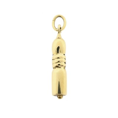 Image 1 of Gold pendant of a cone