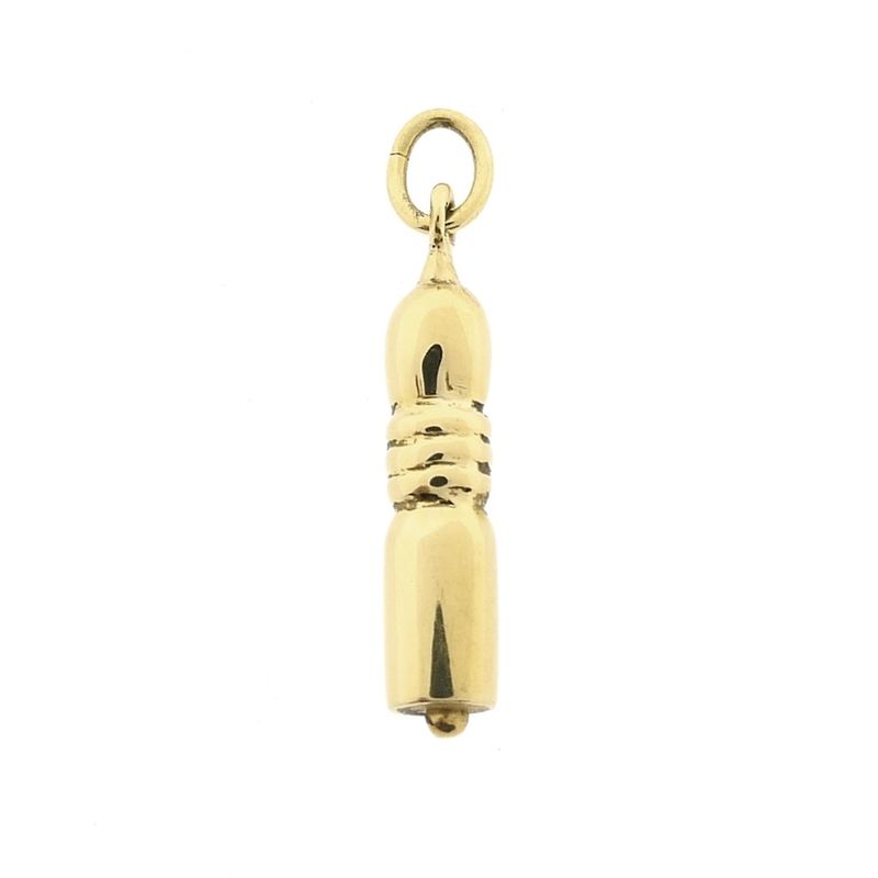 Image 1 of Gold pendant of a cone