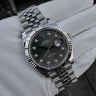 Image 21 of Rolex Datejust 41mm 'Rhodium Diamond Dial' 126334; Automatic men's watch