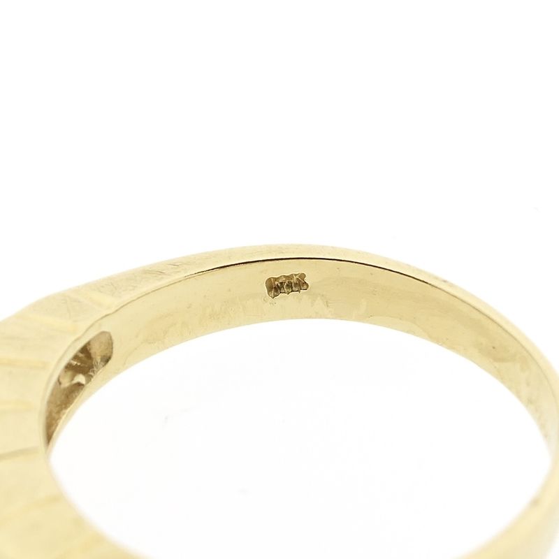 Image 6 of Gold ring with diamond | 0.96 ct.
