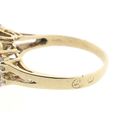 Image 5 of Gold ring with zirconia