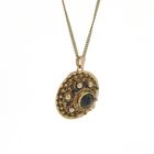 Image 6 of Antique gold pendant with garnet
