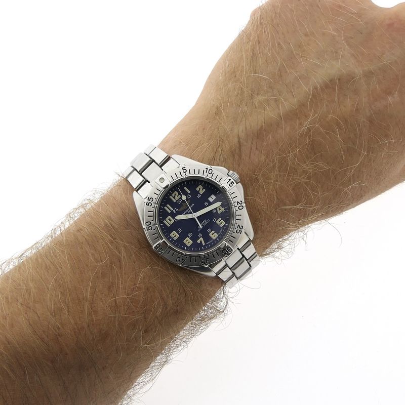 Image 15 of Breitling Colt A57035; Vintage men's watch