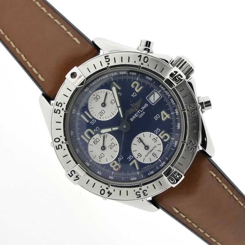 Image 11 of Breitling Colt Automatic Chronograph A13035.1; Vintage men's watch