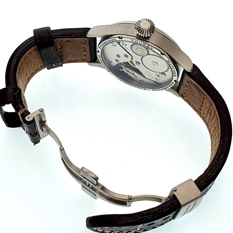 Image 9 of Tourby Pilot 40; Men's Pilot Watch